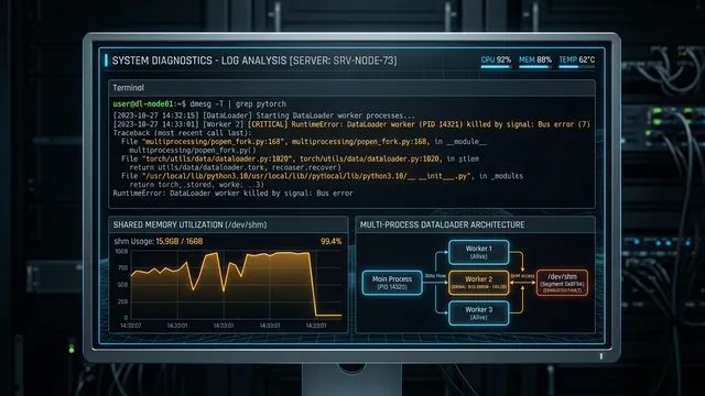 How to Fix 'RuntimeError: DataLoader worker is killed by signal: Bus error' in PyTorch on Linux