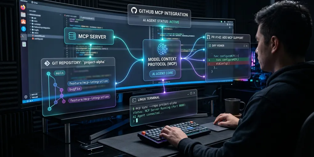 How to Set Up the Official GitHub MCP Server for AI Coding Agents on Linux: Docker, Token Scopes, and Security Guardrails