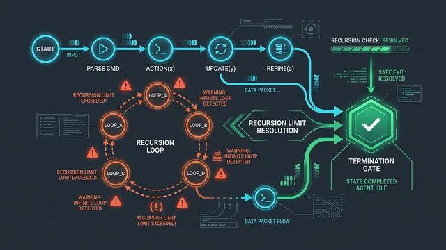 How to Fix 'GraphRecursionError: Recursion limit of 25 reached' in LangGraph on Linux